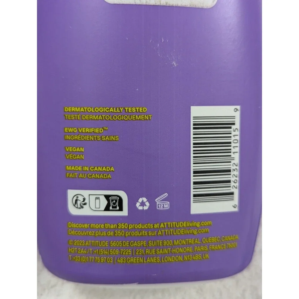 ATTITUDE Sensitive Natural - Conditioner / Shampoo - Lot of 5 Bottles